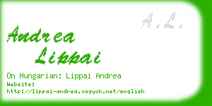 andrea lippai business card